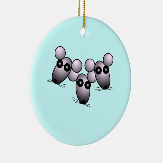 Drie Blind Ornament (Rechts)