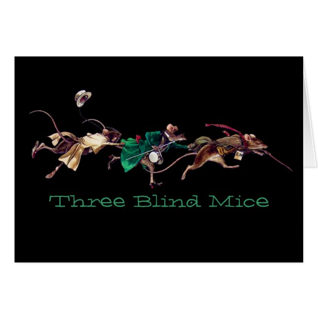 Drie blinde muizen (Voorkant Horizontaal)
