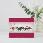 Drie blinde muizen briefkaart (Staand voorkant)