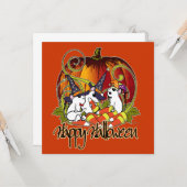 Drie blinde muizen kaart (Voorkant / Achterkant in situ)