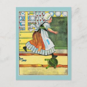 Drie blinde muizen. Kijk hoe ze rennen. Briefkaart