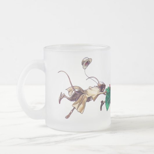 Drie blinde muizen matglas koffiemok (Links)