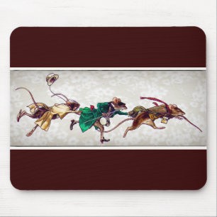 Drie blinde muizen muismat