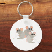 Drie blinde muizen sleutelhanger (Voorkant)