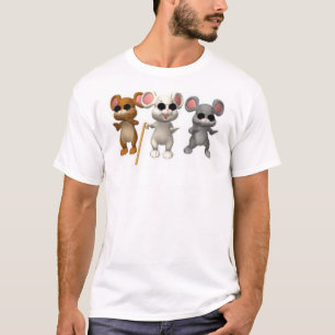 Drie blinde muizen t-shirt