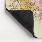 Drie bloemen, land bloemen muismat (Hoek)