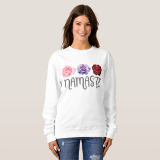 Drie bloemen Namaste Trui