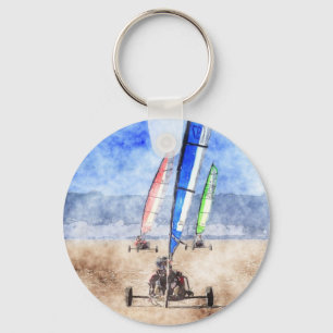 Drie blokjes sleutelhanger
