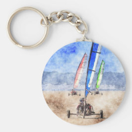 Drie blokjes sleutelhanger