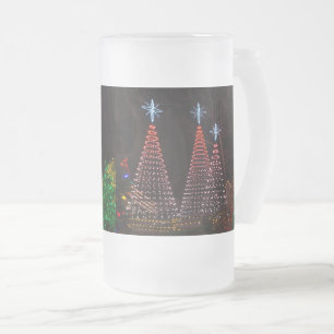 Drie bomen in de Mok van de Midtown Frosted Glass
