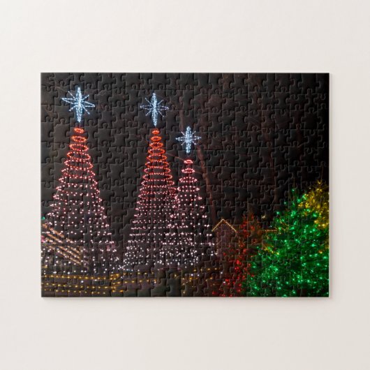 Drie bomen in Midtown Legpuzzel (Horizontaal)
