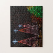 Drie bomen in Midtown Legpuzzel (Verticaal)