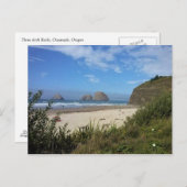 drie boogstralen, oceanside, OF Briefkaart (Voorkant / Achterkant)