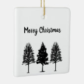 Drie Boom Ornament (Rechts)