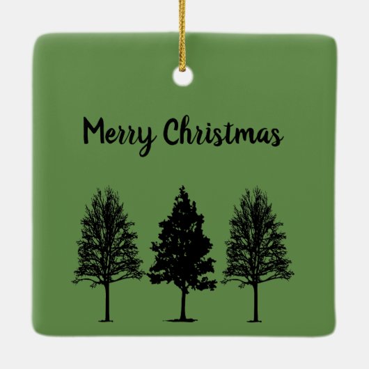 Drie Boom Ornament (Achterkant)