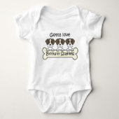 Drie Brittany Spaniels Romper (Voorkant)