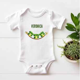 Drie broccoli romper