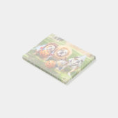 Drie Bulldogs in Verkleedingen Post-it® Notes (Schuin)