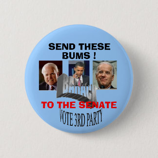 drie bums ronde button 5,7 cm