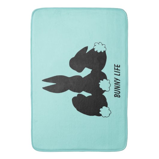 Drie Bunny Rabbits Bath Mat (Voorkant Verticaal)