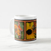 Drie Butterflies 03 Koffiemok (Voorkant links)