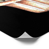 Drie cactus poster (Hoek)