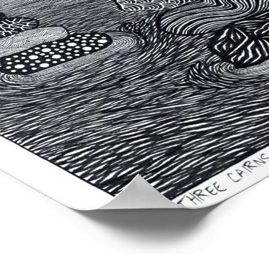 Drie Cairns Poster (Hoek)