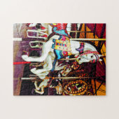 Drie Carrouselpaarden Legpuzzel (Horizontaal)