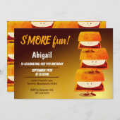 Drie Cartoon Kinderen van Birthday Kaart (Voorkant / Achterkant)