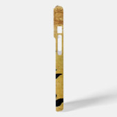 DRIE CHRISTMAS ANGELS IN BLUE PARCHCHCHMENT Case-Mate iPhone CASE (Achterkant / Links)