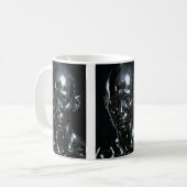 Drie Chrome Klonen Statement Koffiemok (Voorkant links)