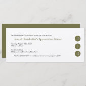 Drie Circles Collectieve Uitnodiging (Voorkant / Achterkant)