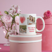 Drie Collage Couple Foto | Valentijnse cadeaus Mok