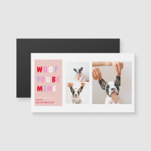 Drie collage foto Dog Valentijns Gift