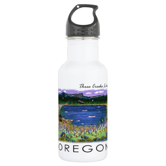 Drie Creeks Lake Waterfles (Voorkant)