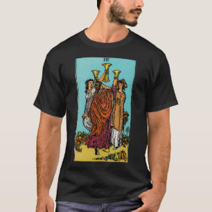 Drie Cups Tarot T-shirt