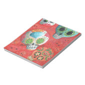 Drie dagen van de dode schedels notitieblok (Gedraaid)