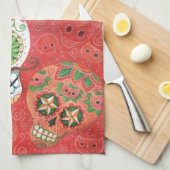 Drie dagen van de doden theedoek (Quarter Fold)