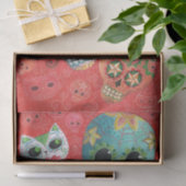 Drie dagen van de doden tissuepapier (Geschenk)