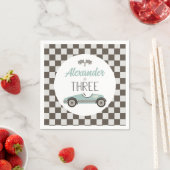 Drie dagen voor de  rassenwagen servet (Insitu)