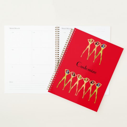 Drie dames met lange poten, permanent Thunder_Cove Planner (Display)