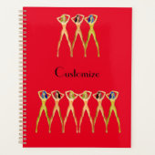 Drie dames met lange poten, permanent Thunder_Cove Planner (Voorkant)