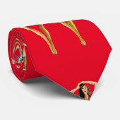 Drie dames met lange poten, permanent Thunder_Cove Stropdas (Opgerold)