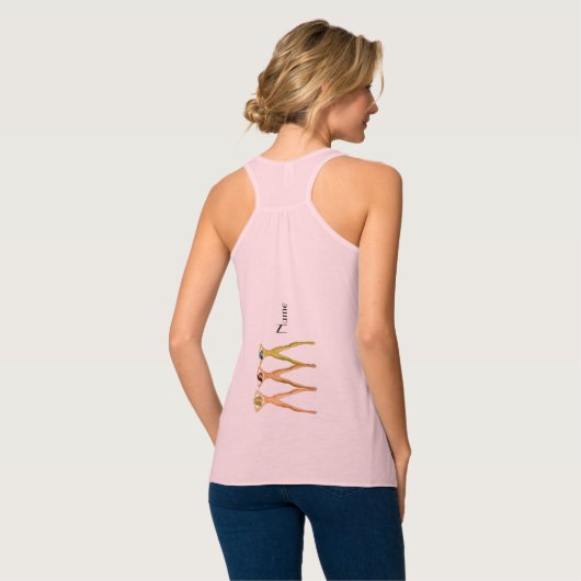 Drie dames met lange poten, permanent Thunder_Cove Tanktop (Volledige Achterkant)