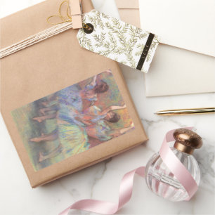 Drie danseressen van Edgar Degas Rechthoekige Sticker