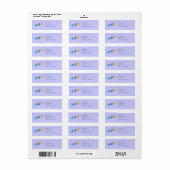 "Drie dansers" Etiket (Full Sheet)