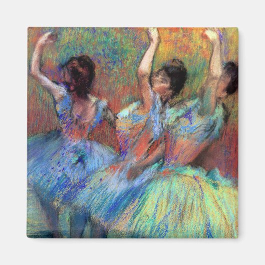 Drie dansers van Degas Magneet (Voorkant)