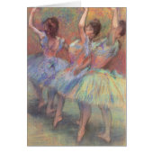 Drie dansers van Edgar Degas, balletkunst (Voorkant)