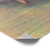 Drie dansers van Edgar Degas,  balletkunst Poster (Hoek)