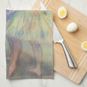 Drie dansers van Edgar Degas,  balletkunst Theedoek (Quarter Fold)